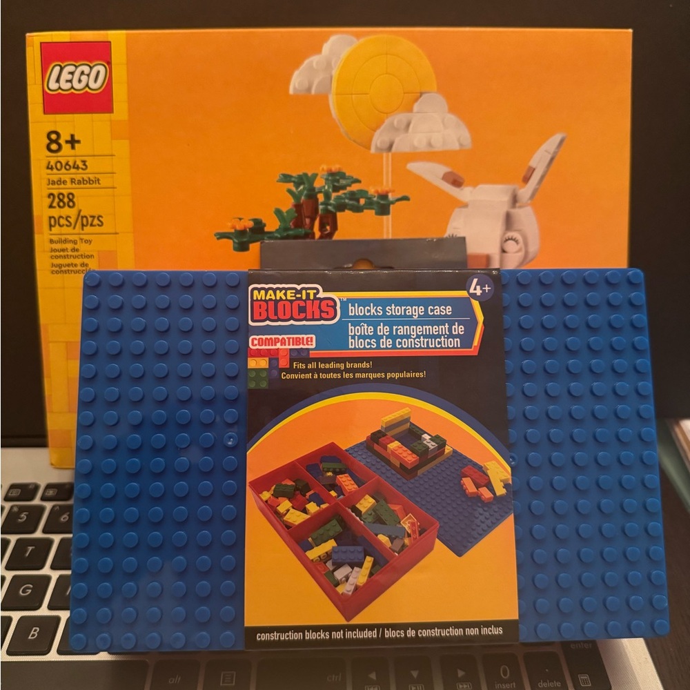 Lego 40643 Jade Rabbit 288 Pcs Mid-Autumn Festival New Sealed And Storage Case